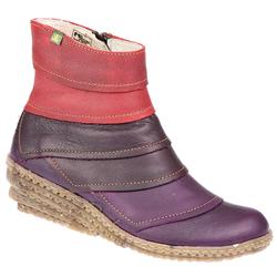 Female Recyclus Ella 926 Leather Upper Leather/Textile Lining Casual in Red Multi