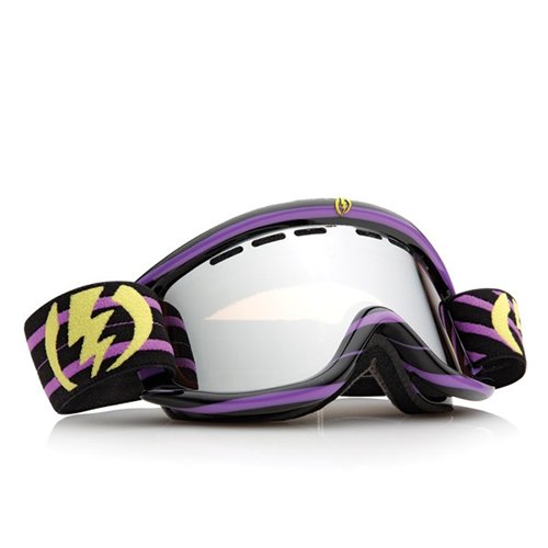 Electric Mens Electric Eg5 Goggle Purple Stripe / Silver Chrome