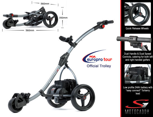 Motocaddy S1 Electric Trolley - Graphite