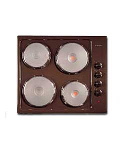Brown Solid Plate Hob