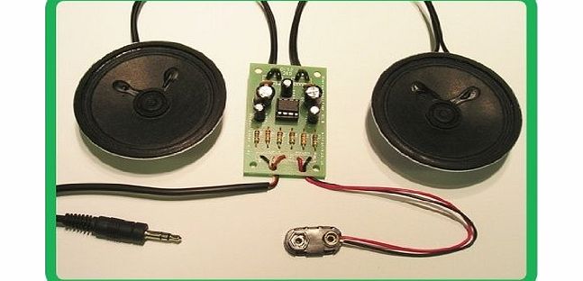 MP3 Stereo Audio Amplifier Project Kit