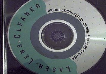 Electrovision CD laser lens cleaning disc for standard or car CD players as well as CD ROMS, games consoles, etc.