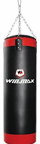Electrovision Winmax Full Size Punch Bag With Hanging Chain Black and Red