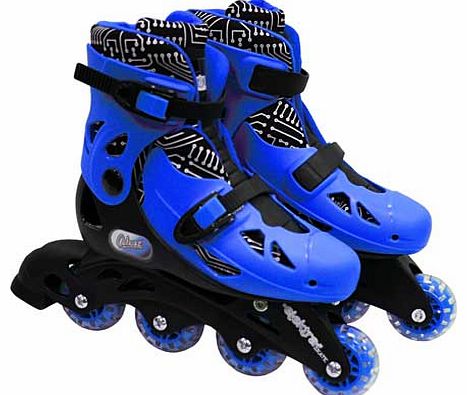 In Line Boot Skates - Blue