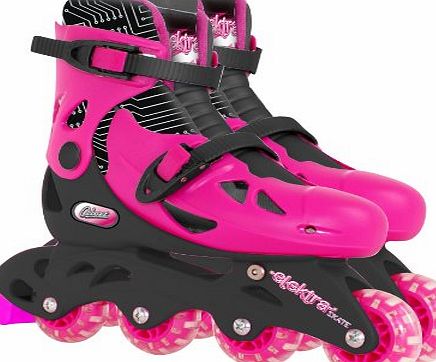 Elektra In Line Boot Skates - Pink
