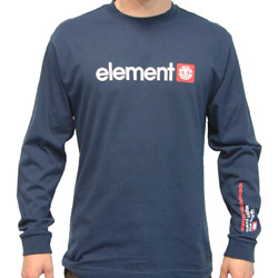 Element Logo Long Sleeve T Shirt