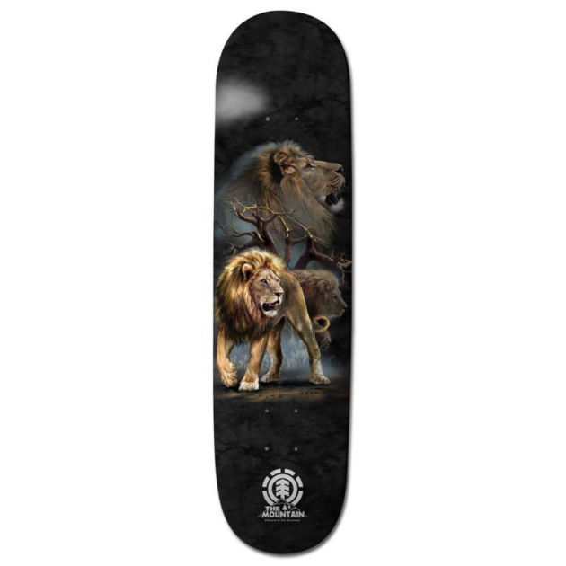 Element Mens Element Lion Logo 8.0 Deck Skateboard Deck