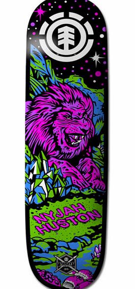 Element Twig Nyjah Neon Skateboard Deck - 7.75