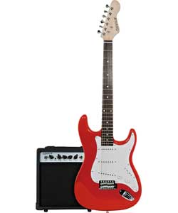 Elevation Full Size Electric Guitar with 15W
