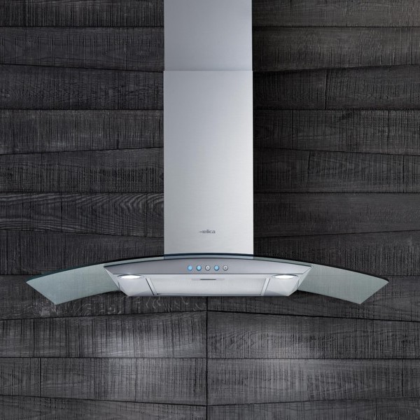 Elica ARCH90 90cm Chimney Hood in Stainless