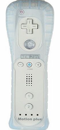 eLifeStore New Wii Remote Controller in White with Built-in MotionPlus Sensor for Nintendo Wii Game