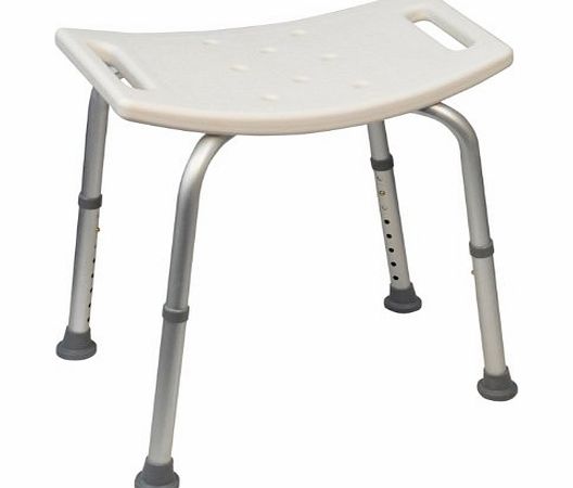 Elite Care Lightweight Aluminium Shower Stool / Bath Bench - Disability Aid