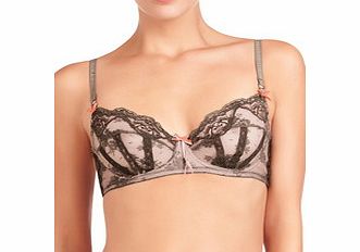 Elle Macpherson French Flavour nude and brown bra