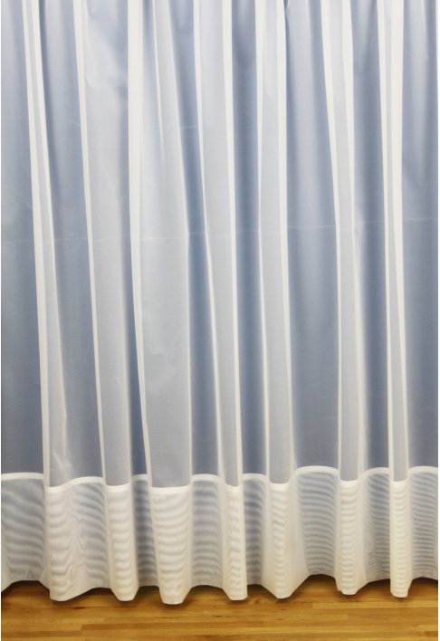 Ellie Plain White Net Curtains
