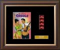 elvis King Creole - Single Film Cell: 245mm x 305mm (approx) - black frame with black mount