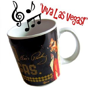 Presley Mug-Viva Las Vegas Musical Mug