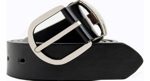 Embargo  Mens Bonded Leather Fashion Trouser Belts, Plain, Great Gift Idea