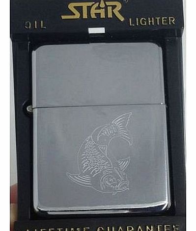 Personalised Carp Fishing Lighter Free P&P Best Man/ Wedding Gift- Xmas
