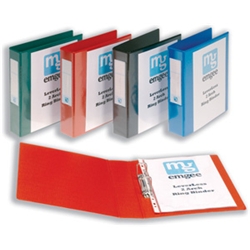 A4 40mm Leverless Arch Binder Red (Pack 5)