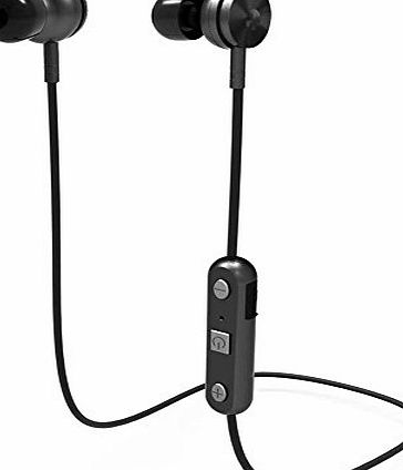 EMihi M8 Wireless Bluetooth Transmitter Headphones Studio Sound Quality amp; Deep Bass Earbuds with Magnetic Design