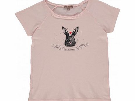 Exclusive - Rabbit T-shirt Pale pink `3 months,6
