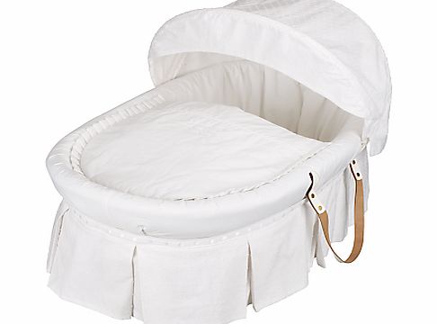 Emile et Rose Moses Basket, White