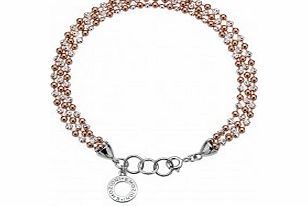 Emozioni Ladies Sterling Silver and Rose Gold