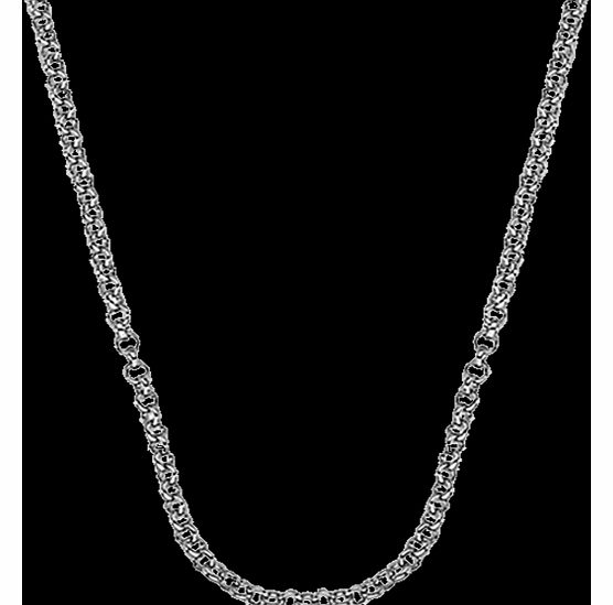 Silver 16-18 Inch Belcher Chain