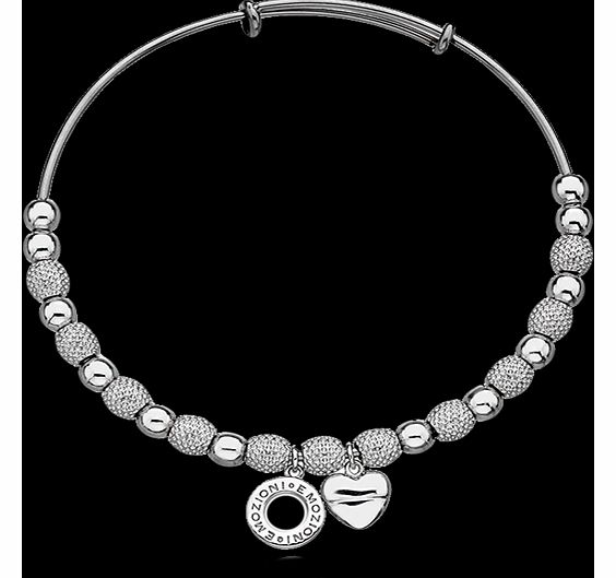 Emozioni Silver Plated Ula Bangle DC097