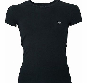 Armani Mens T-Shirt - Black - Black - XL