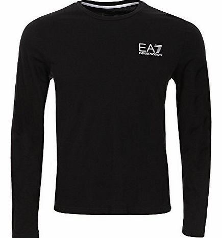 EA7 Emporio Armani - Train Core ID Long Sleeve T-Shirt, Black 031, XXL