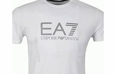 Emporio Armani EA7 Emporio Armani EA7 Logo T-Shirt White Medium