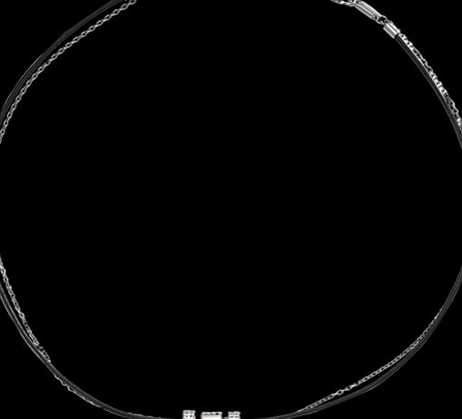 Emporio Armani Gents Leather Necklace EGS2009040