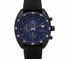 Emporio Armani Mens Sports Luxe Black Watch