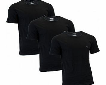 Emporio Armani Pack of 3 Tee-shirts Emporio Armani Col Rond - L, Blanc