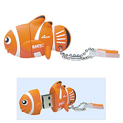 Clownfish USB Flash Drive - 4GB