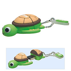 Sea Turtle USB Flash Drive - 4GB