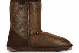 Mens Wanneroo chocolate ankle boots