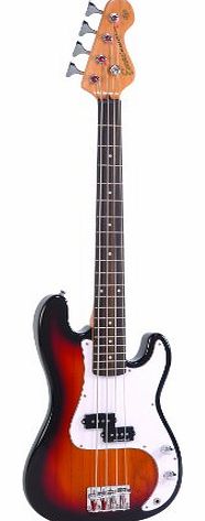 Encore EBP-E20SB Elec. Bass Guitar Outfit 7/8 Size - Sunburst