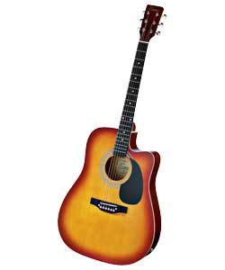 Encore Electro Full Size Acoustic Guitar Outfit