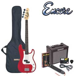 Encore PK40TRDOFT Electric Bass Guitar
