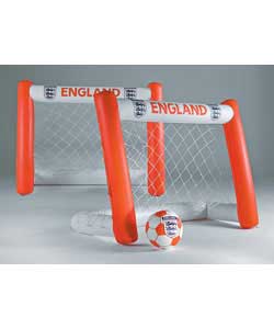 England 2 Inflatable Goal and Ball Set