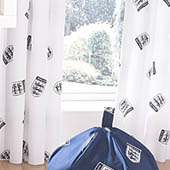 England Crest Curtains 54 Drop - White.