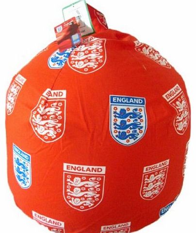England Football World Cup Red Blue Bean Bag With Beans