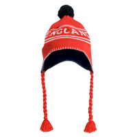 england Rugby Heidi Knit Hat - Red - Boys.