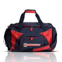 Rugby Large Holdall - Navy/Red.
