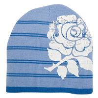 England Rugby Printed Knitted Fleece Beanie.