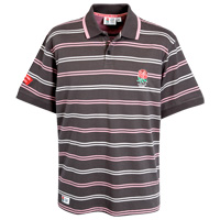 England Rugby Striped Jersey Polo Shirt -