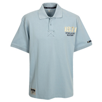 england Rugby TW1 Polo Shirt - Light Steel.