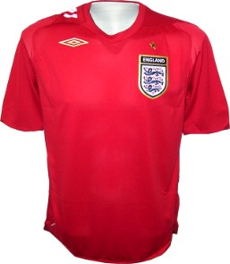 England Umbro England away 06/08